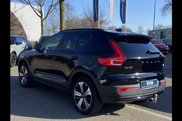 Volvo XC40 Recharge Twin Plus | ELEK. TREKHAAK | STOEL + STUURVERWARMING | RIJKLAAR INCL. 12 MND. BOVAGGARANTIE