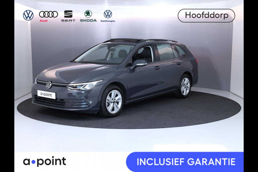 Volkswagen GOLF Variant 1.0 eTSI Life 110 pk Automaat (DSG) | Navigatie | Panoramadak | Parkeersensoren | Achteruitrijcamera | Adaptieve cruise control | Stoelverwarming |