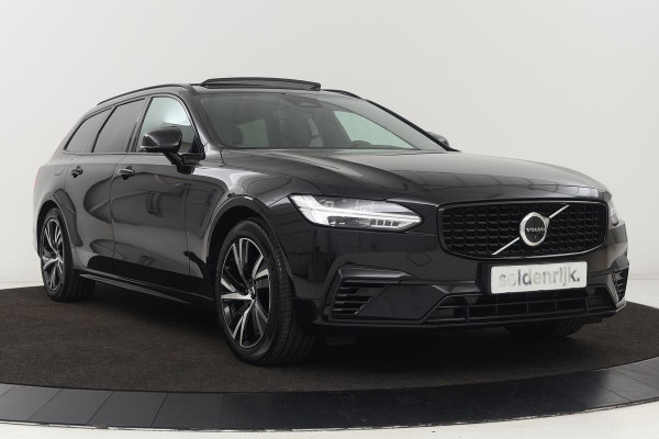 Volvo V90 2.0 T6 Recharge AWD R Design | Panoramadak | Stoelventilatie | Harman/Kardon | Head-Up | 360 camera | Carplay | PHEV