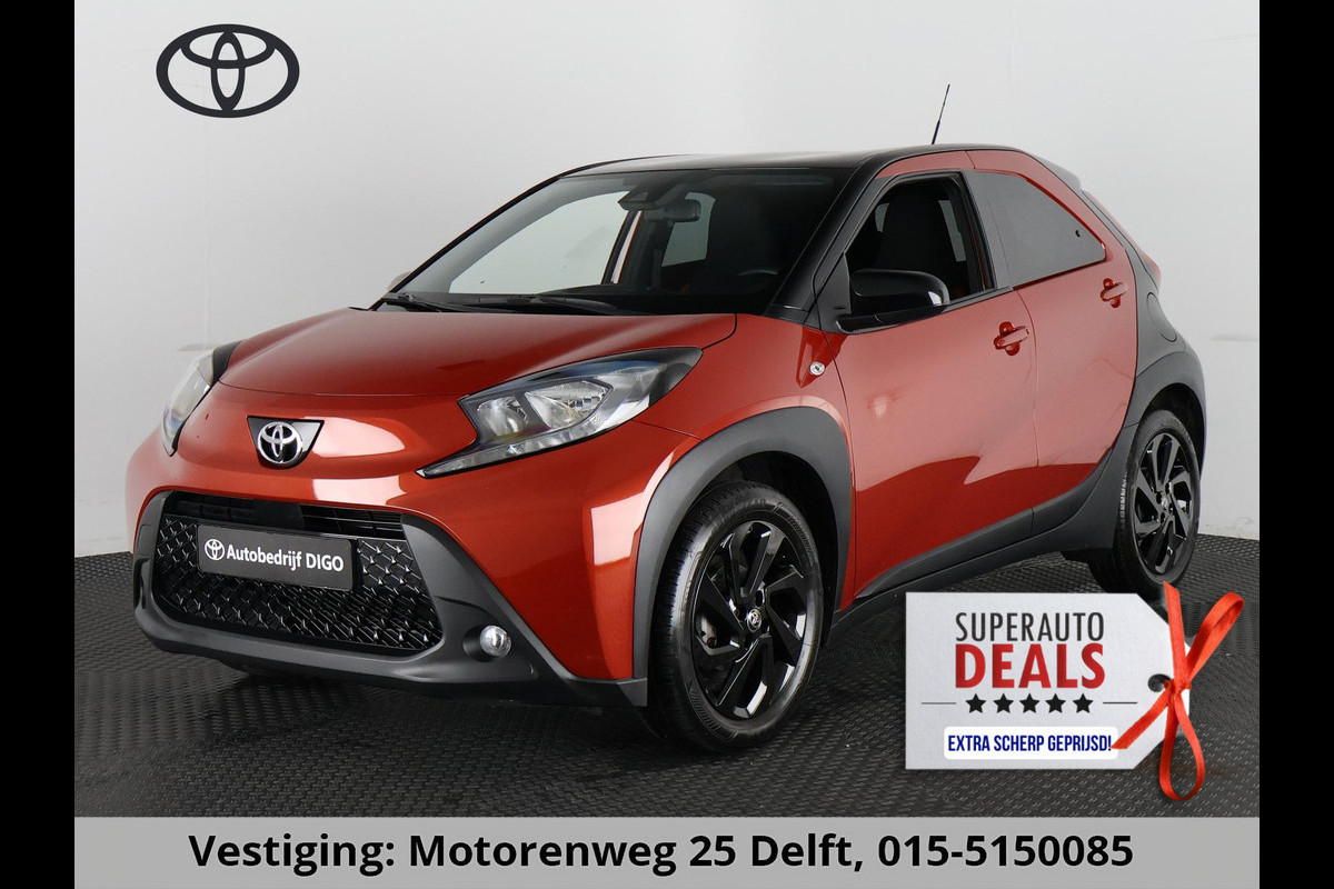 Toyota Aygo X 1.0 VVT-i AUTOMAAT PULSE LIMITED ED. CRUISE CONTROL.LMV.CARPLAY NAVIGATIE  GARANTIE TOT 8-2032