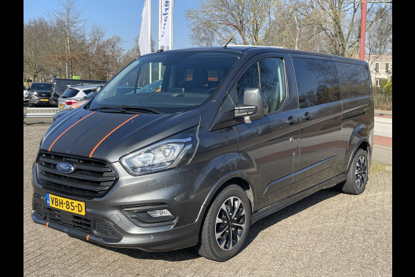 Ford Transit Custom 310 2.0 TDCI L2H1 Sport SCI 170pk DC | Lederen Bekleding | Achteruitrijcamera | Trekhaak | Navigatie | Stoelverwarming | Onderhoudshistorie Aanwezig