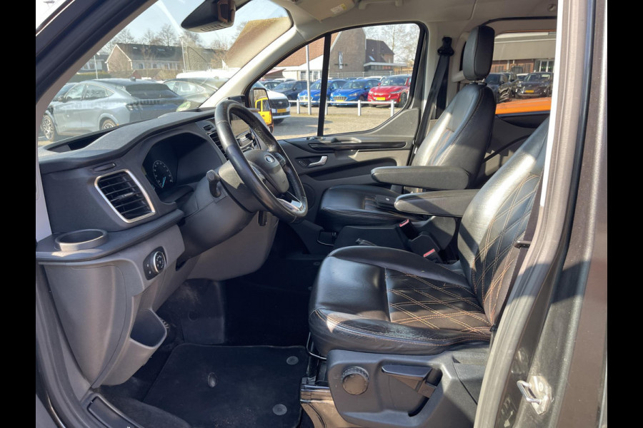 Ford Transit Custom 310 2.0 TDCI L2H1 Sport SCI 170pk DC | Lederen Bekleding | Achteruitrijcamera | Trekhaak | Navigatie | Stoelverwarming | Onderhoudshistorie Aanwezig