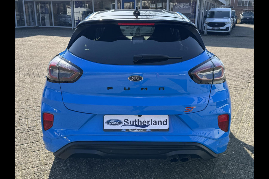 Ford Puma 1.0 EcoBoost Hybrid ST-X 170pk Automaat | Unieke kleur "Azura Blue" |Winter Pack | AGR-stoelen | Bang&Olufsen | Camera