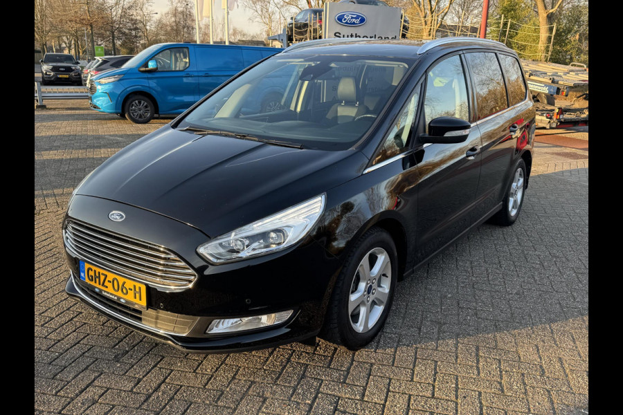 Ford Galaxy 1.5 Ecoboost Titanium 150pk | 7 persoons | Trekhaak | Navigatie | Alcantara bekleding | Memory Seats | Nieuwe Distributie riem  | Elektrische achterklep