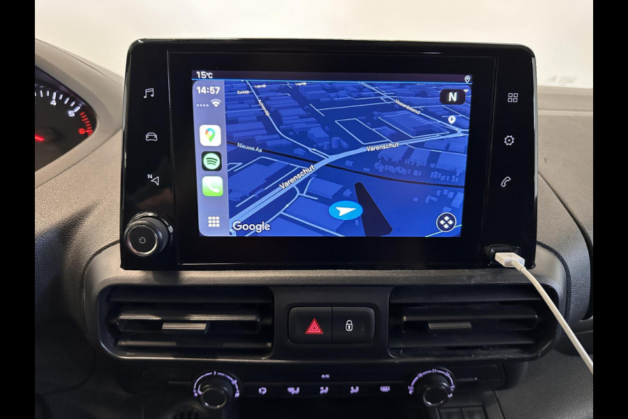 Peugeot Partner 1.5 BlueHDI Premium Airco Carplay Navi Bluetooth Cruise Control Mistlampen voor