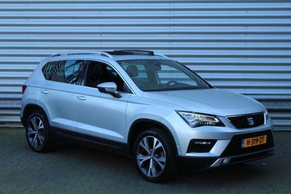 Seat Ateca 1.5 TSI 150pk Xcellence Business Intense DSG7 NL-Auto NAP Panoramadak Clima Cruise Navi 360 Camera Carplay 18"LMV Trekhaak