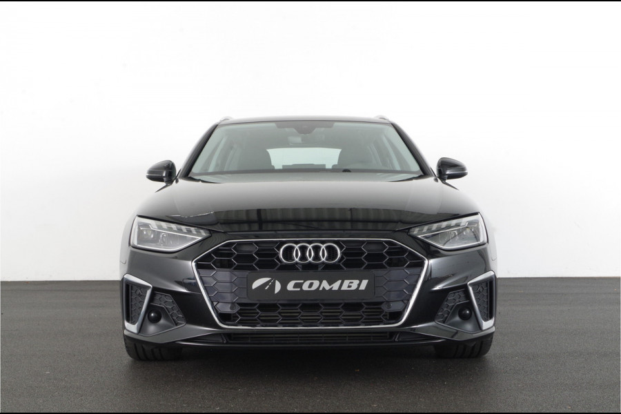 Audi A4 Avant 35 TFSI S line > Mythos Black/Leer/Virtual cockpit/Carplay/Stoelverwarming...