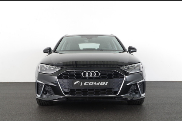 Audi A4 Avant 35 TFSI S line > Mythos Black/Leer/Virtual cockpit/Carplay/Stoelverwarming...