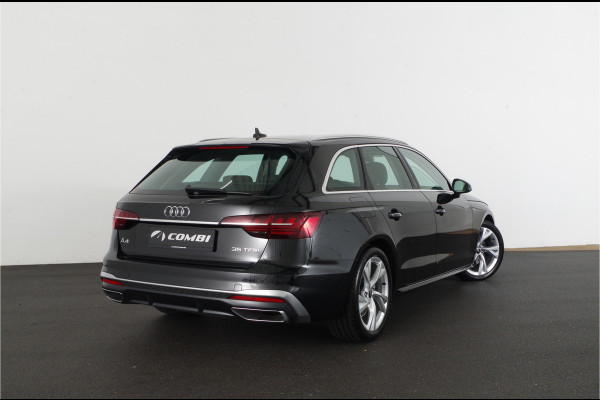 Audi A4 Avant 35 TFSI S line > Mythos Black/Leer/Virtual cockpit/Carplay/Stoelverwarming...