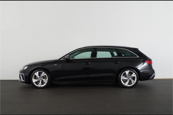 Audi A4 Avant 35 TFSI S line > Mythos Black/Leer/Virtual cockpit/Carplay/Stoelverwarming...