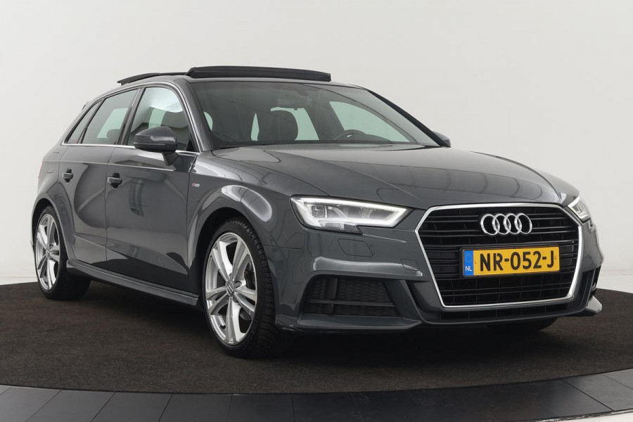 Audi A3 1.0 TFSI Sport S Line | Panoramadak | Carplay | Sportstoelen | Full LED | Half leder | Navigatie | Climate control | PDC | Bluetooth