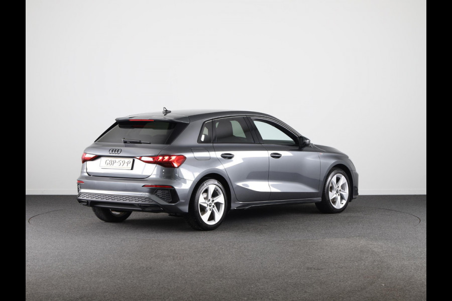 Audi A3 Sportback 35 TFSI S edition 150 pk S-tronic | Verlengde garantie | Navigatie | Parkeersensoren achter | Adaptieve cruise control | LED koplampen | S-Line |