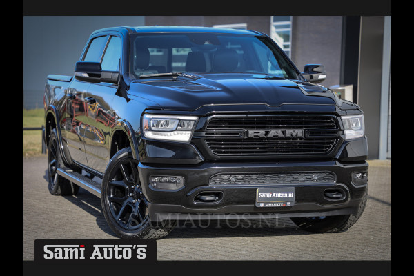 Dodge Ram 1500 LARAMIE SPORT 4X4 5.7 V8 | PRINS LPG | CAMERA | APPLE CARPLAY | 3500KG | 22INCH NIGHT | FULL LED | CRUISE | MEMORY SEATS | LEDER | DUBBELE CABINE | CREWCAB