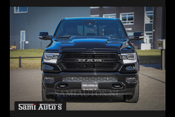 Dodge Ram 1500 LARAMIE SPORT 4X4 5.7 V8 | PRINS LPG | CAMERA | APPLE CARPLAY | 3500KG | 22INCH NIGHT | FULL LED | CRUISE | MEMORY SEATS | LEDER | DUBBELE CABINE | CREWCAB