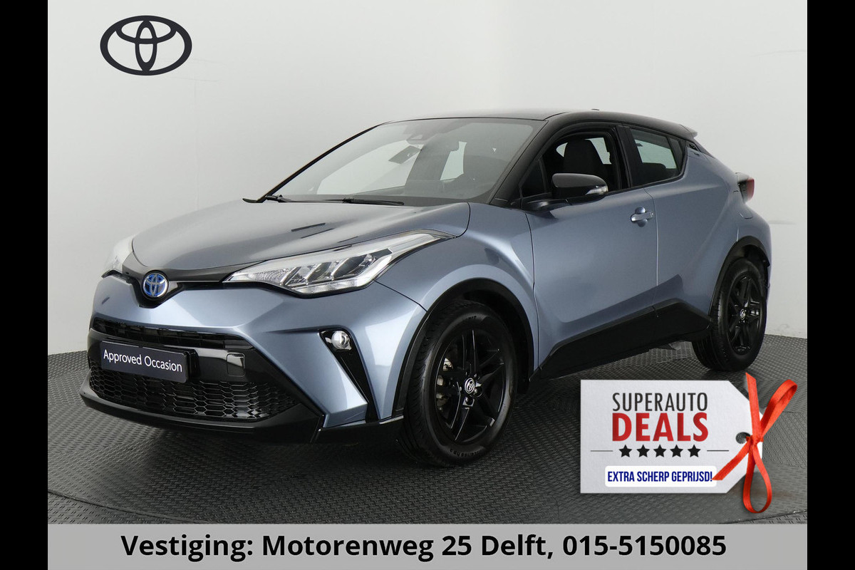 Toyota C-HR 1.8 HYBRIDE SPECIAL EDITION BI-TONE AUTOMAAT NAVI. LMV .APPLE /ANDROID. CAMERA. GARANTIE TOT 8-2032 !!