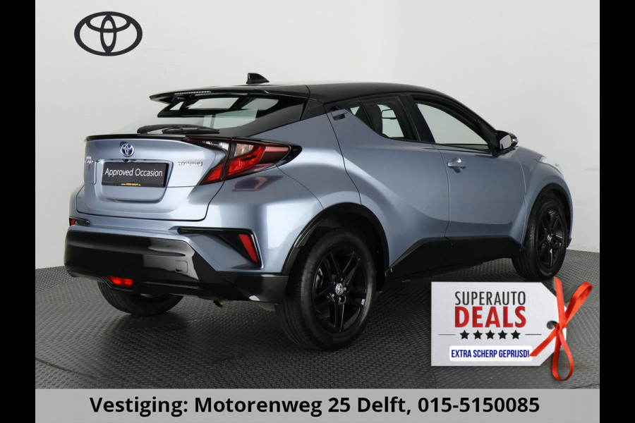 Toyota C-HR 1.8 HYBRIDE SPECIAL EDITION BI-TONE AUTOMAAT NAVI. LMV .APPLE /ANDROID. CAMERA. GARANTIE TOT 8-2032 !!