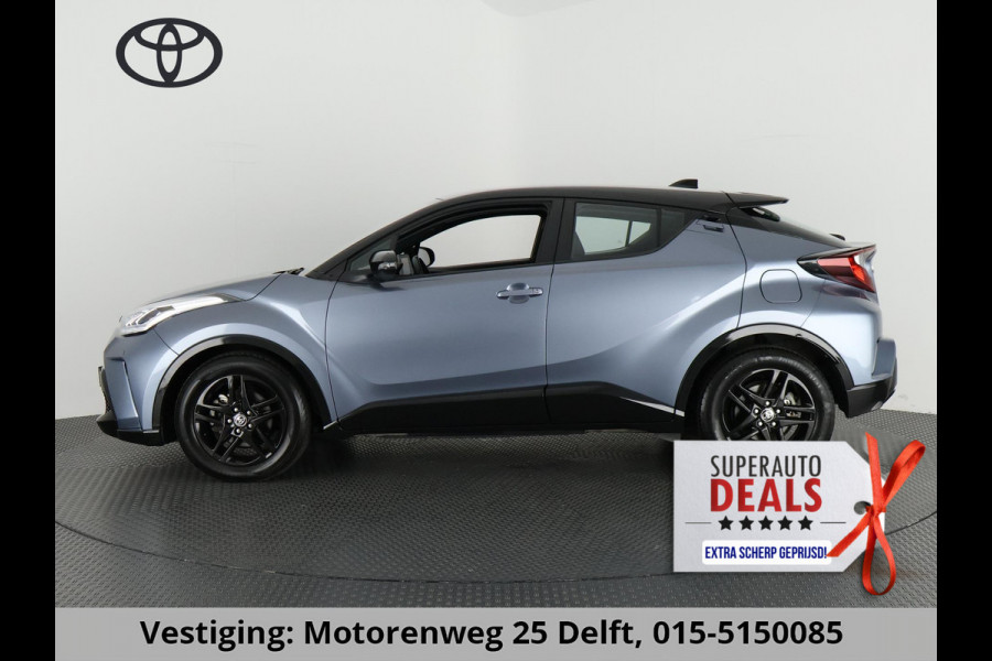 Toyota C-HR 1.8 HYBRIDE SPECIAL EDITION BI-TONE AUTOMAAT NAVI. LMV .APPLE /ANDROID. CAMERA. GARANTIE TOT 8-2032 !!