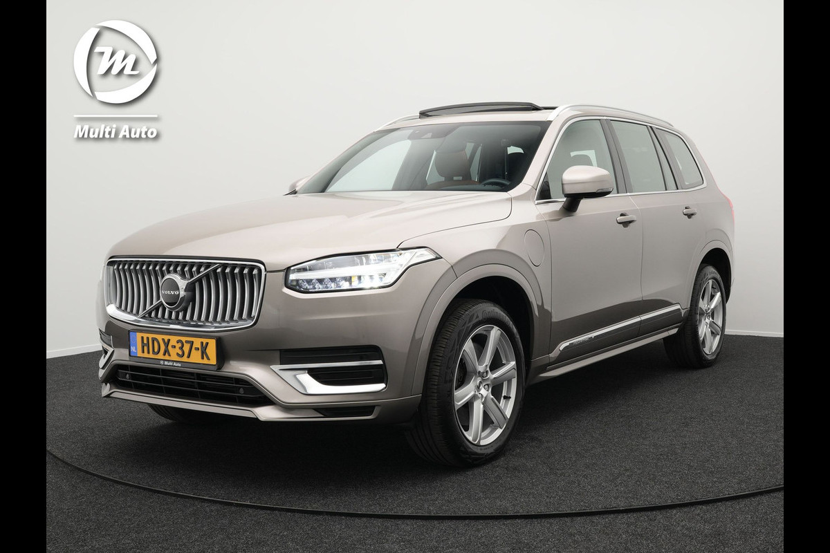 Volvo XC90 T8 Recharge AWD Inscription Plug In Hybrid 7 Persoons PHEV | Panodak | Lederen Sportstoelen | Adaptive Cruise | Navigatie | Apple Carplay | Pilot Assist | Camera | DAB | L.M. 19" |