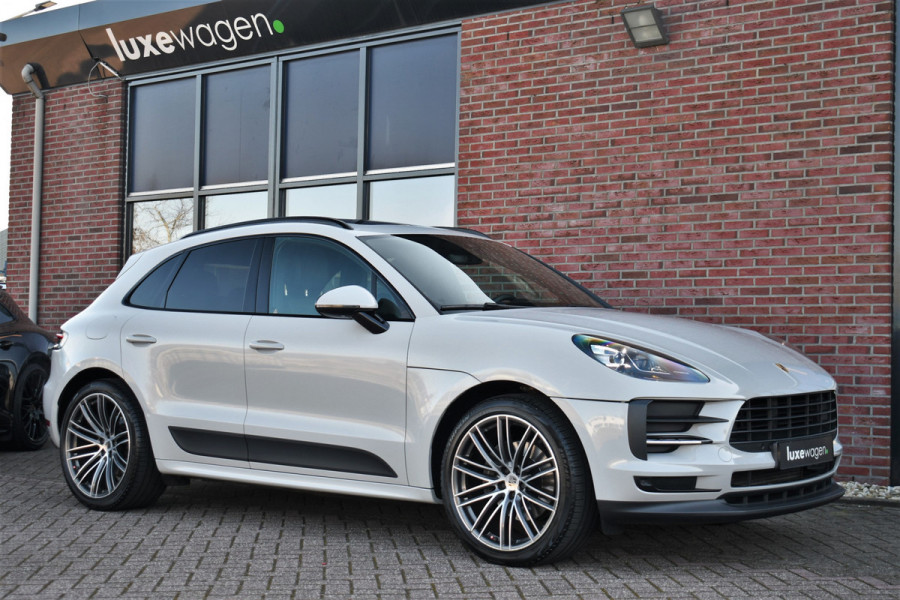 Porsche Macan 2.0 PDK Krijt Pano Luchtv Trekh Chrono 21inch Bose