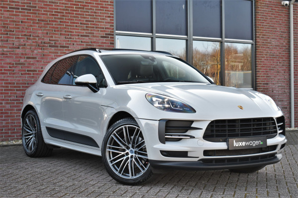 Porsche Macan 2.0 PDK Krijt Pano Luchtv Trekh Chrono 21inch Bose