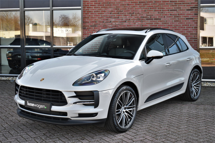 Porsche Macan 2.0 PDK Krijt Pano Luchtv Trekh Chrono 21inch Bose