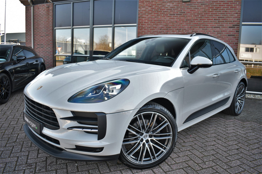 Porsche Macan 2.0 PDK Krijt Pano Luchtv Trekh Chrono 21inch Bose