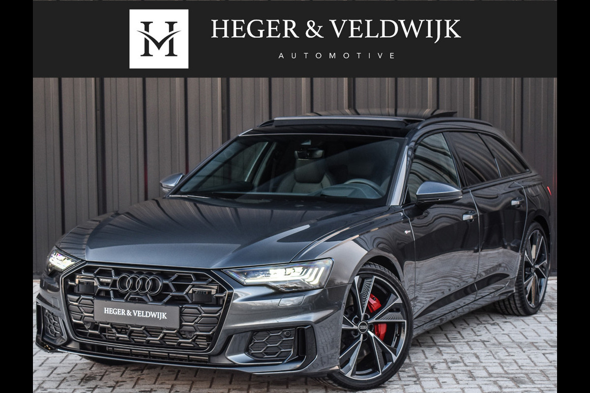 Audi A6 Avant 55 TFSI e QUATTRO S EDITION COMPETITION | S-SEATS | PANORAMADAK | B&O SOUND | BLACK OPTIC PLUS | STANDKACHEL | HEAD-UP DIS