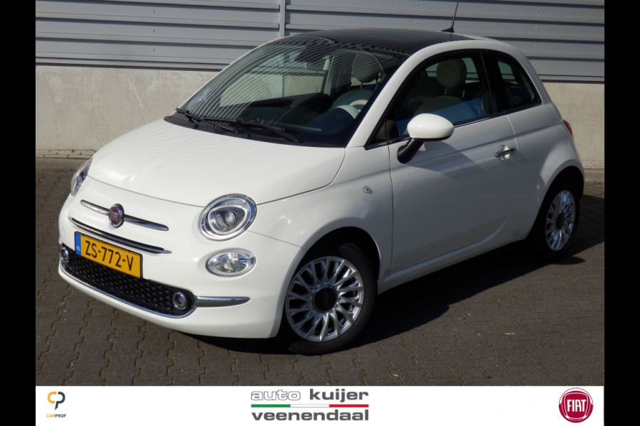 Fiat 500 85pk | Lounge | Airco | Nav. | Mistl. voor | Cruise control |