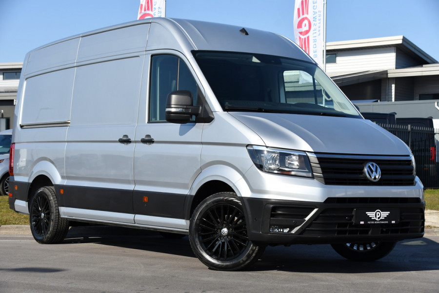 Volkswagen Crafter 35 2.0 TDI L3H3 Highline Camera, Cruise, Carplay, 177PK, Automaat, 2 x Schuifdeur, Leder, Stoelverwarming, UNIEK!