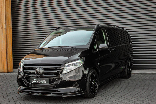 Mercedes-Benz Vito 119 CDI L3 SELECT LANG LEDEREN BEKLEDING / 2XSCHUIFDEUR / FULL BLACK / VERLAAGD / AMG / APPLE CARPLAY /FULL