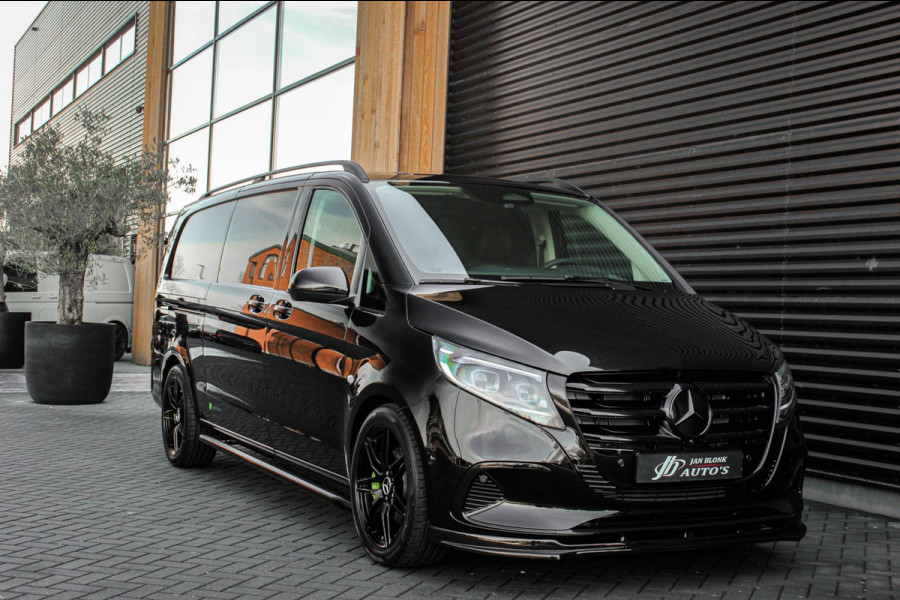 Mercedes-Benz Vito 119 CDI L3 SELECT LANG LEDEREN BEKLEDING / 2XSCHUIFDEUR / FULL BLACK / VERLAAGD / AMG / APPLE CARPLAY /FULL