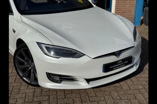 Tesla Model S 100D LONG RANGE 420 km 2018 WIT NAVI NAP BTW!