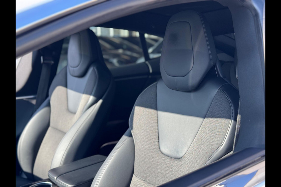 Tesla Model S 100D LONG RANGE 420 km 2018 WIT NAVI NAP BTW!