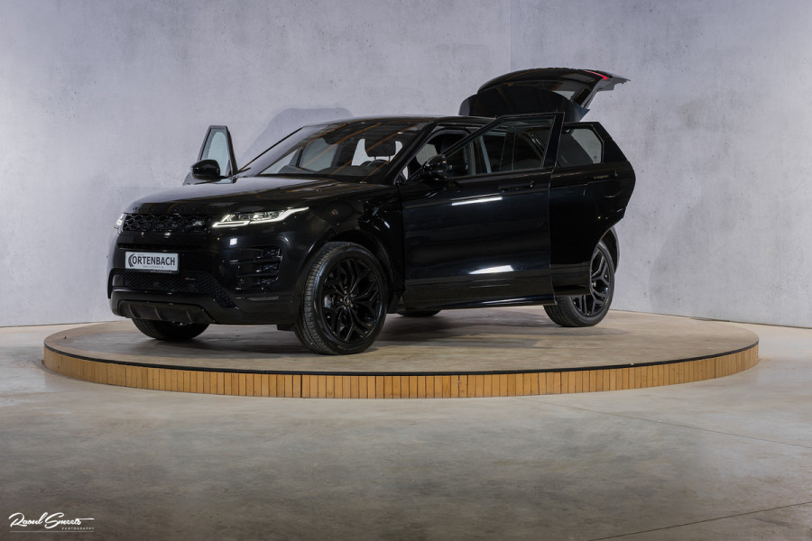 Land Rover Range Rover Evoque 1.5 P300e AWD R-Dynamic SE | Adaptieve cruise | Panorama dak | Black-pack | Premium audio | Zwenkbare trekhaak |