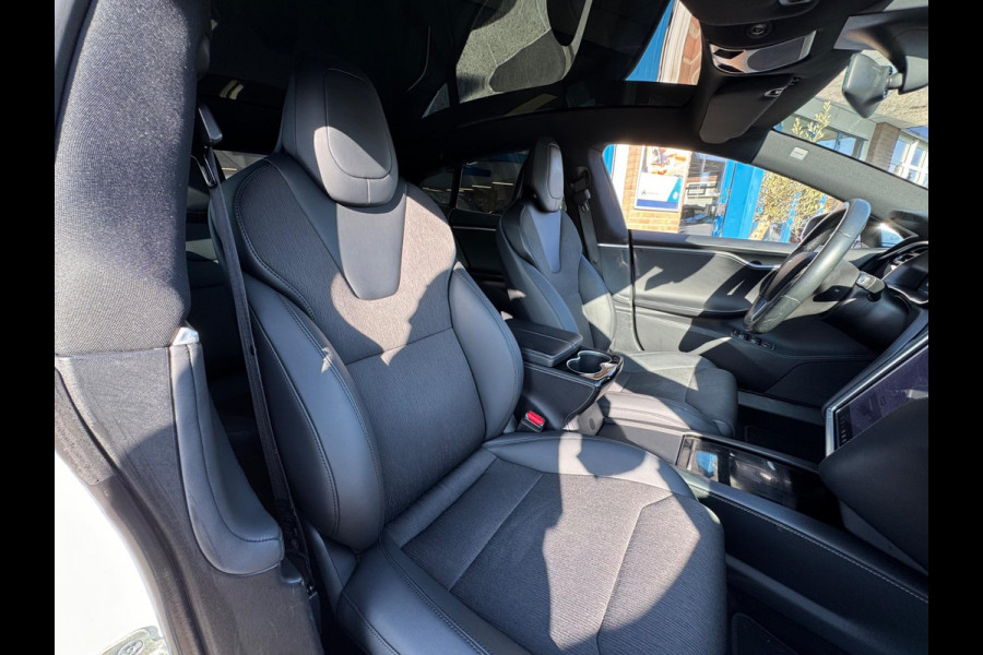 Tesla Model S 100D LONG RANGE 420 km 2018 WIT NAVI NAP BTW!