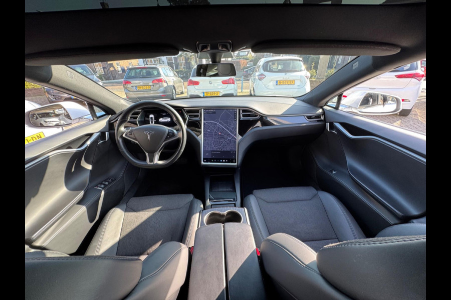 Tesla Model S 100D LONG RANGE 420 km 2018 WIT NAVI NAP BTW!