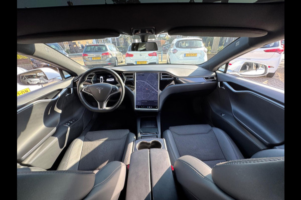 Tesla Model S 100D LONG RANGE 420 km 2018 WIT NAVI NAP BTW!