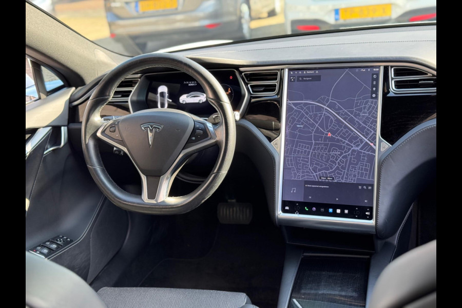 Tesla Model S 100D LONG RANGE 420 km 2018 WIT NAVI NAP BTW!