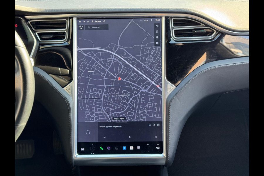 Tesla Model S 100D LONG RANGE 420 km 2018 WIT NAVI NAP BTW!
