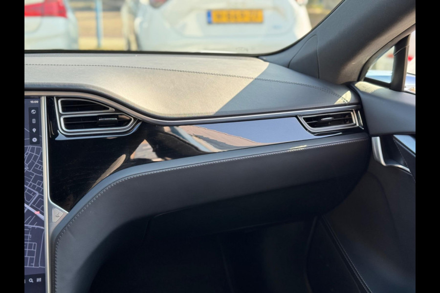 Tesla Model S 100D LONG RANGE 420 km 2018 WIT NAVI NAP BTW!