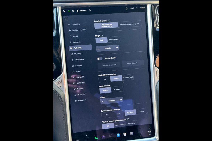 Tesla Model S 100D LONG RANGE 420 km 2018 WIT NAVI NAP BTW!