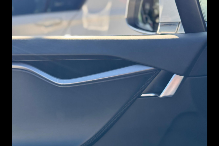 Tesla Model S 100D LONG RANGE 420 km 2018 WIT NAVI NAP BTW!