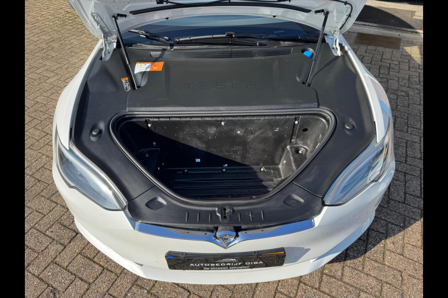 Tesla Model S 100D LONG RANGE 420 km 2018 WIT NAVI NAP BTW!