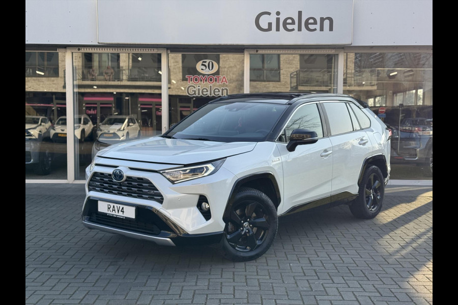 Toyota RAV4 2.5 Hybrid AWD Bi-Tone Plus | Panoramadak, JBL, Dodehoekherkenning, 360 camera, Stoel + Stuurverwarming, 4X4, 1.650KG Trekgewich