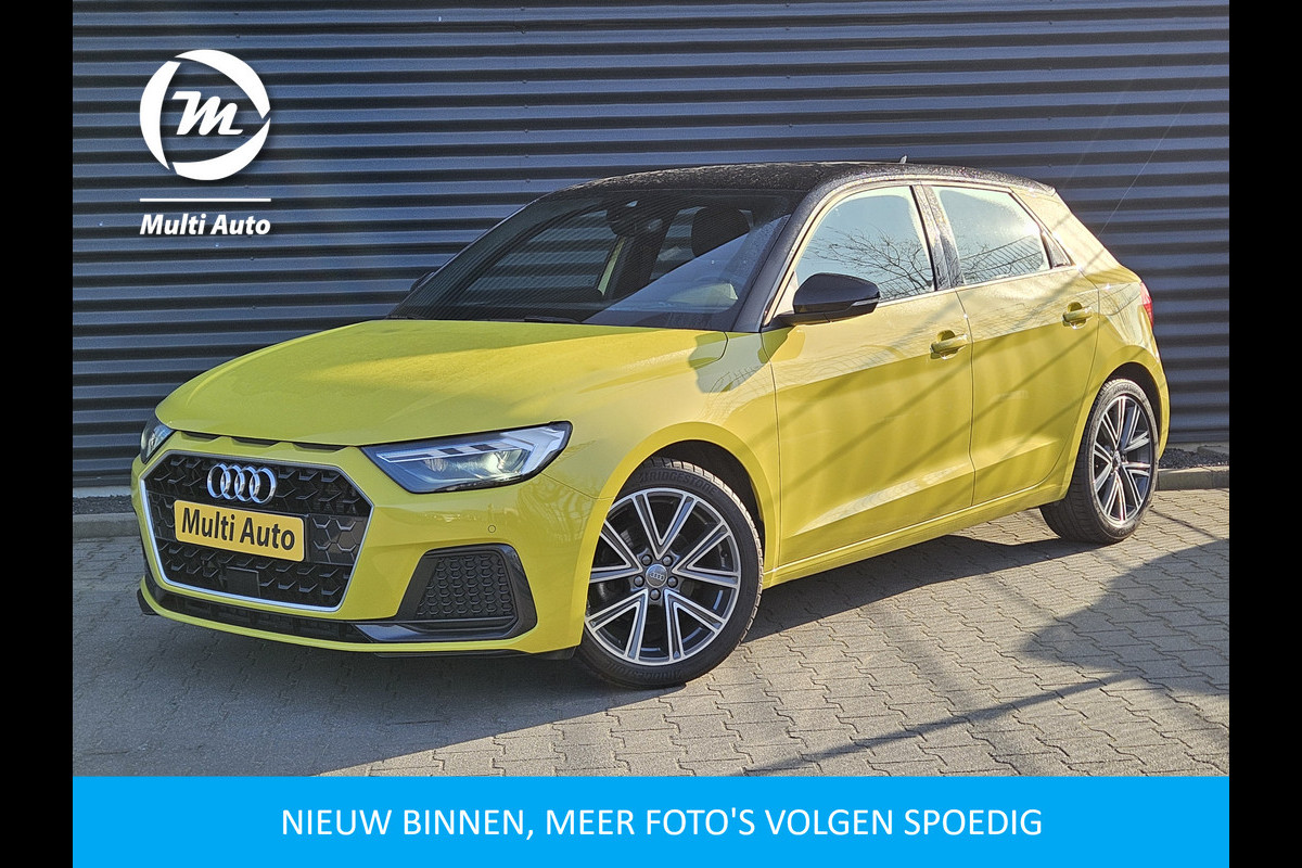 Audi A1 Sportback 35 TFSI S Line 150pk Dealer O.H | Apple Carplay | S Line Sportstoelen Verwarmd | LED Koplampen | Virtual | 17"L.M | Laneassist |