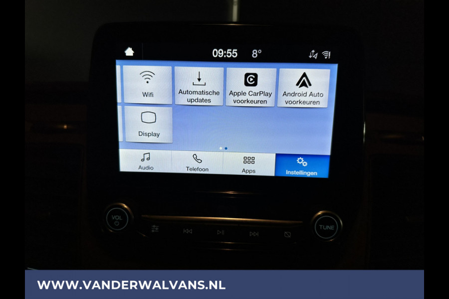 Ford Transit Custom 2.0 TDCI 131pk L2H1 Euro6 Airco | LED | Apple Carplay | Android Auto | Cruisecontrol Parkeersensoren, Verwarmde voorruit, Bijrijdersbank, 2800kg trekvermogen