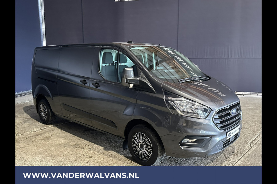 Ford Transit Custom 2.0 TDCI 131pk L2H1 Euro6 Airco | LED | Apple Carplay | Android Auto | Cruisecontrol Parkeersensoren, Verwarmde voorruit, Bijrijdersbank, 2800kg trekvermogen