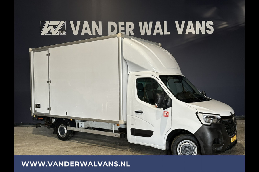 Renault Master 2.3 dCi 145pk Bakwagen 233cm Hoog Laadklep Zijdeur Euro6 Airco | Lat om Lat betimmering Cruisecontrol, Bijrijdersbank