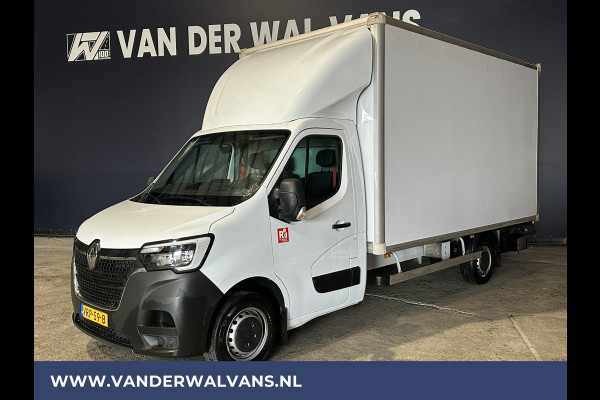 Renault Master 2.3 dCi 145pk Bakwagen 233cm Hoog Laadklep Zijdeur Euro6 Airco | Lat om Lat betimmering Cruisecontrol, Bijrijdersbank