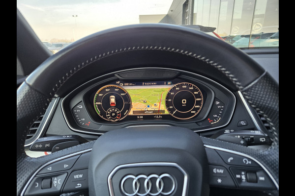 Audi Q5 50 TFSI e Quattro S Line Plug In Hybrid Dealer O.H PHEV | Trekhaak af Fabriek | Virtual | Navi Plus | 19"L.M | Apple Carplay | Keyless | Sportstoelen Verwarmd |